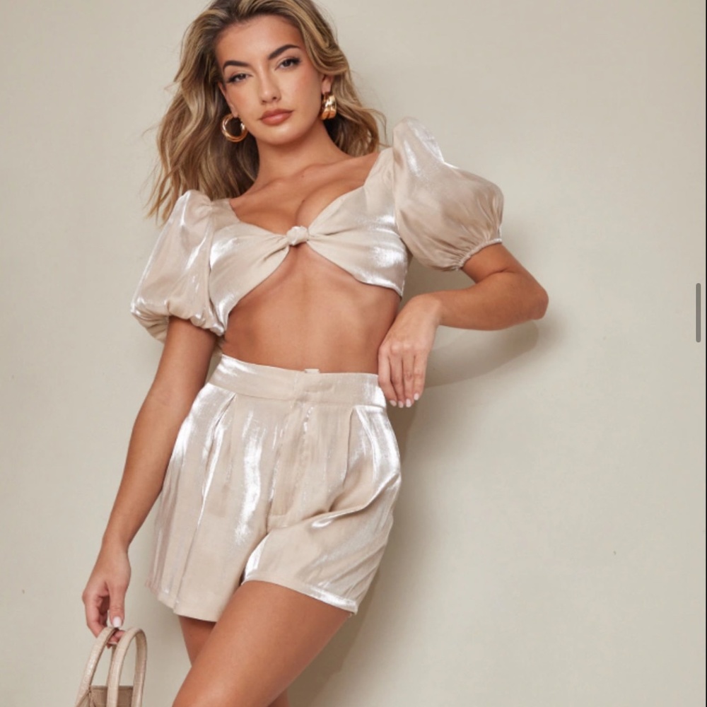 pretty little things matching short set